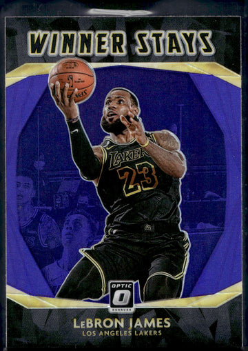 2020-21 Donruss Optic #20 LeBron James Winner Stays
