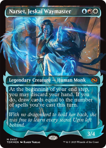 Narset, Jeskai Waymaster (Showcase) [TDM - 407]