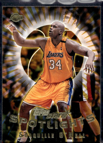 2000-01 Topps Stars #127 Shaquille O'Neal