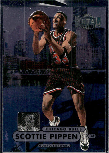 1997-98 Metal Universe Championship #85 Scottie Pippen