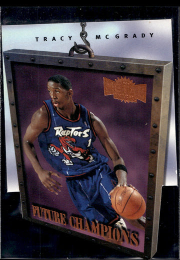1997-98 Metal Universe Championship #7 FC Tracy McGrady Future Champions