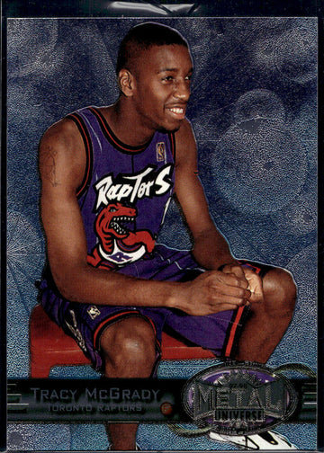 1997-98 Metal Universe #42 Tracy McGrady
