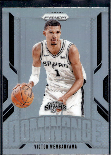 2024-25 Panini Prizm #7 Victor Wembanyama Dominance Prizm