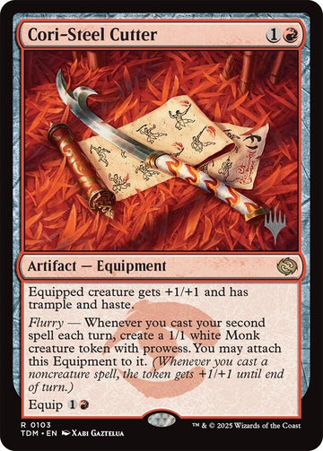 Cori-Steel Cutter - 103 - (Promo Pack: Tarkir: Dragonstorm)