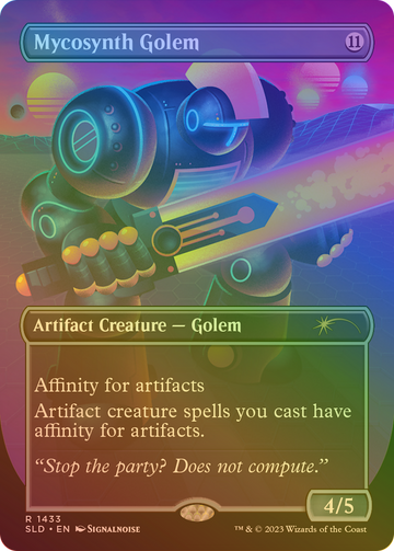 Mycosynth Golem (SLD-1433â˜…) - Secret Lair Drop (Borderless) Foil