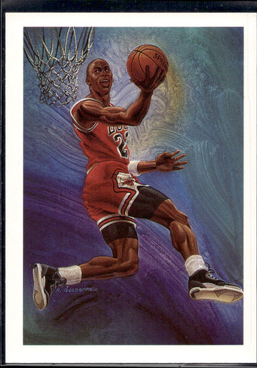 1990-91 Hoops #358 Michael Jordan