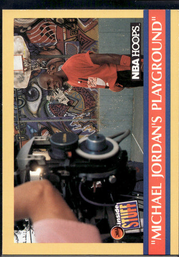 1990-91 Hoops #382 "Michael Jordan's Playground"