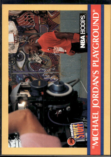 1990-91 Hoops #382 "Michael Jordan's Playground"