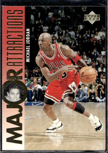 1995-96 Upper Deck #337 Michael Jordan / David Hanson