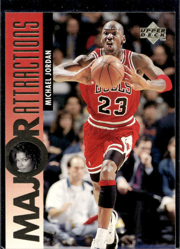 1995-96 Upper Deck #341 Michael Jordan / Queen Latifah