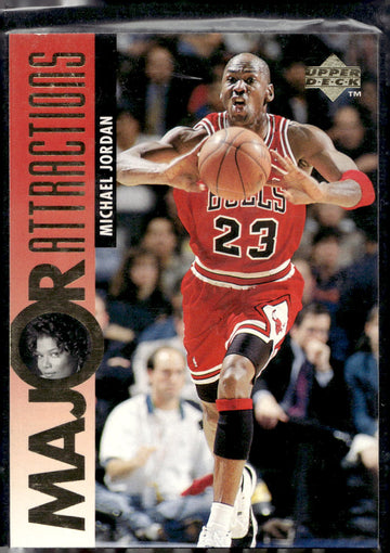 1995-96 Upper Deck #341 Michael Jordan / Queen Latifah