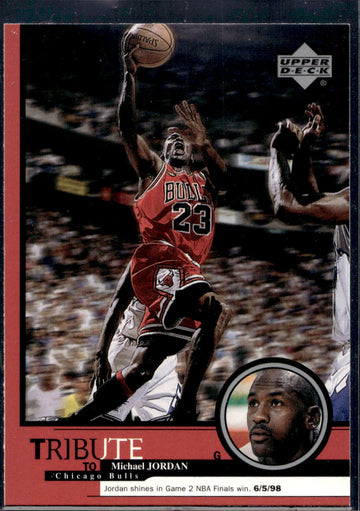 1999 Upper Deck Tribute to Michael Jordan #27 Michael Jordan