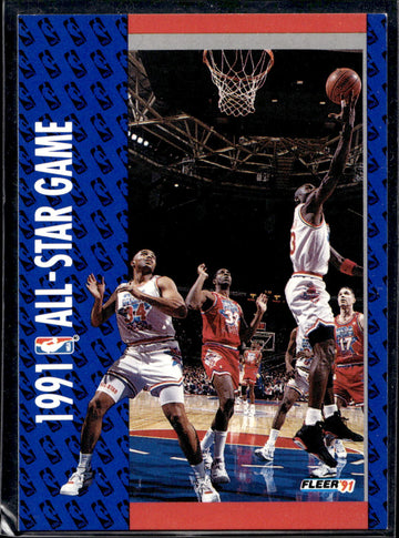 1991-92 Fleer #238 1991 All-Star Game