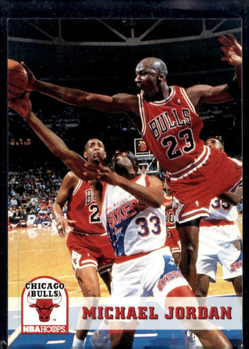 1993-94 Hoops #28 Michael Jordan