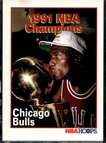 1991-92 Hoops #543 1991 NBA Champions