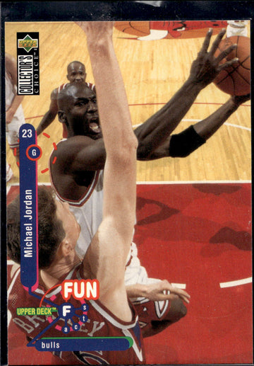 1995-96 Collector's Choice #169 Michael Jordan