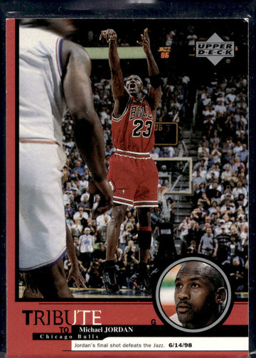 1999 Upper Deck Tribute to Michael Jordan #30 Michael Jordan