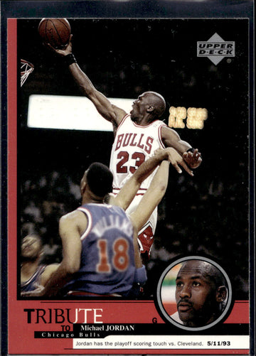 1999 Upper Deck Tribute to Michael Jordan #17 Michael Jordan