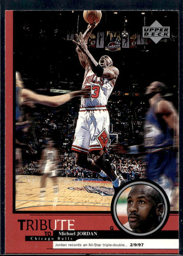 1999 Upper Deck Tribute to Michael Jordan #25 Michael Jordan