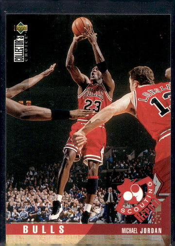 1995-96 Collector's Choice English II #114 Michael Jordan