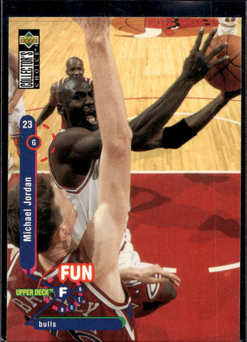 1995-96 Collector's Choice #169 Michael Jordan