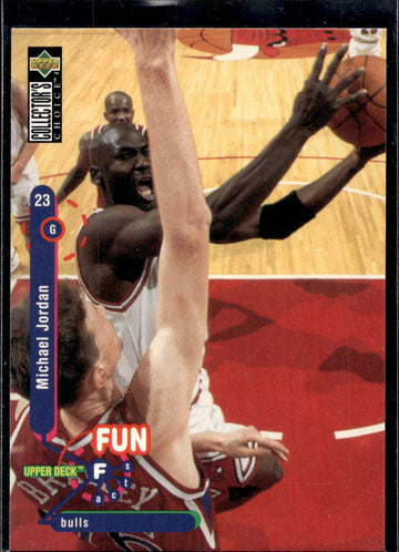 1995-96 Collector's Choice #169 Michael Jordan