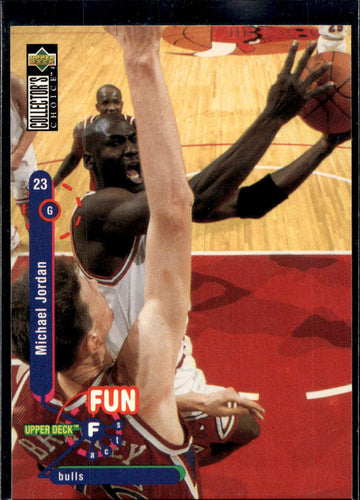 1995-96 Collector's Choice #169 Michael Jordan