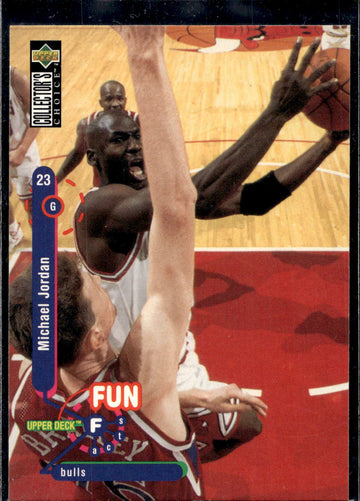 1995-96 Collector's Choice #169 Michael Jordan