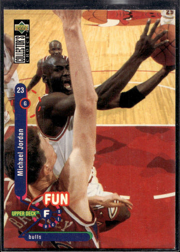 1995-96 Collector's Choice #169 Michael Jordan