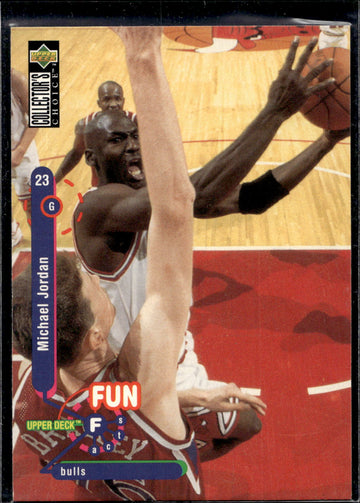 1995-96 Collector's Choice #169 Michael Jordan