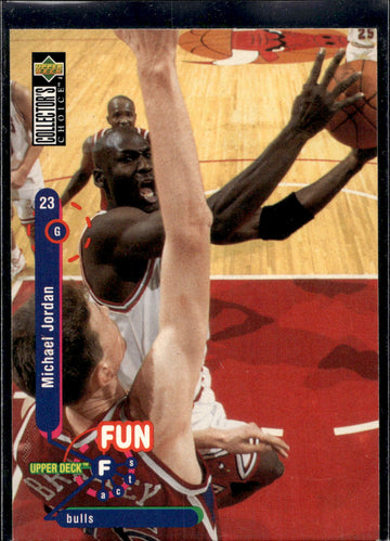 1995-96 Collector's Choice #169 Michael Jordan