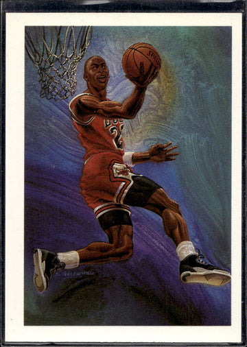 1990-91 Hoops #358 Michael Jordan