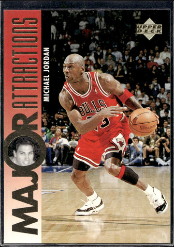 1995-96 Upper Deck #337 Michael Jordan / David Hanson