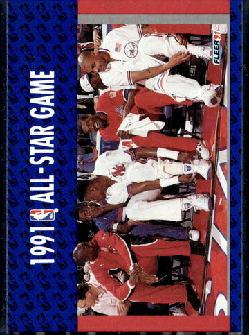 1991-92 Fleer #233 1991 All-Star Game