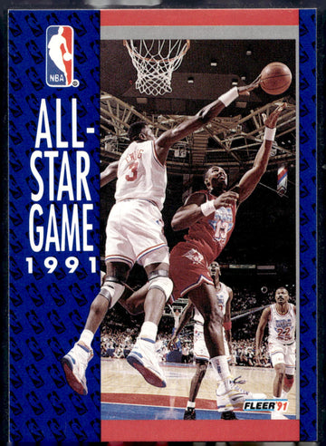 1991-92 Fleer #236 1991 All-Star Game
