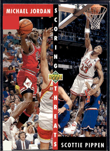 1992-93 Upper Deck #62 Michael Jordan / Scottie Pippen