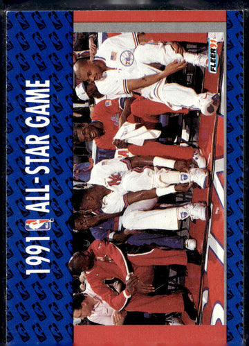 1991-92 Fleer #233 1991 All-Star Game