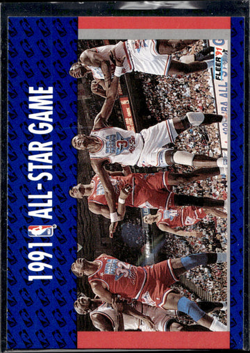 1991-92 Fleer #237 1991 All-Star Game