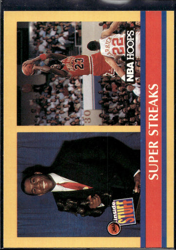 1990-91 Hoops #385 Super Streaks