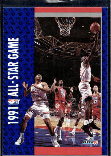 1991-92 Fleer #238 1991 All-Star Game