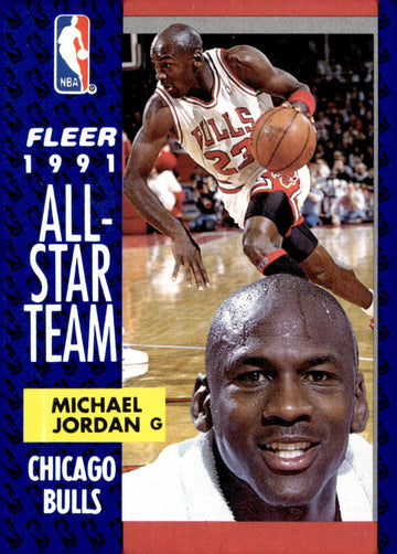 1991-92 Fleer #211 Michael Jordan