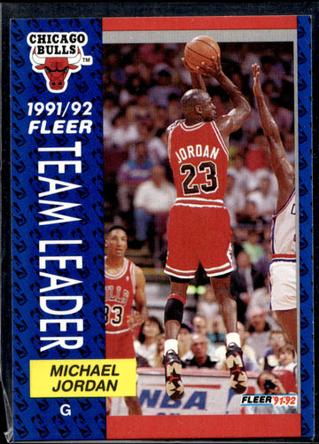 1991-92 Fleer #375 Michael Jordan