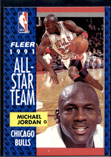 1991-92 Fleer #211 Michael Jordan