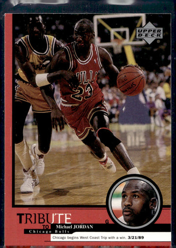 1999 Upper Deck Tribute to Michael Jordan #5 Michael Jordan