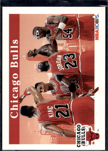 1992-93 Hoops #269 Chicago Bulls