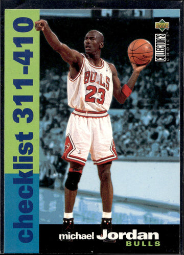 1995-96 Collector's Choice #410 Michael Jordan
