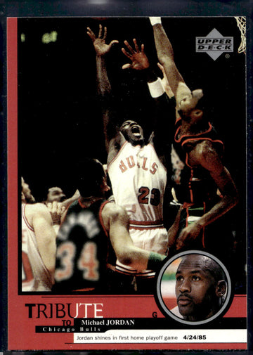 1999 Upper Deck Tribute to Michael Jordan #2 Michael Jordan
