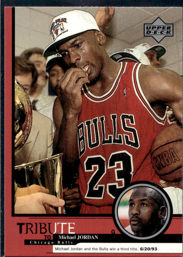 1999 Upper Deck Tribute to Michael Jordan #14 Michael Jordan