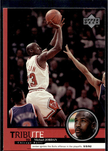 1999 Upper Deck Tribute to Michael Jordan #13 Michael Jordan