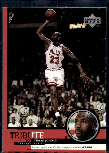 1999 Upper Deck Tribute to Michael Jordan #12 Michael Jordan